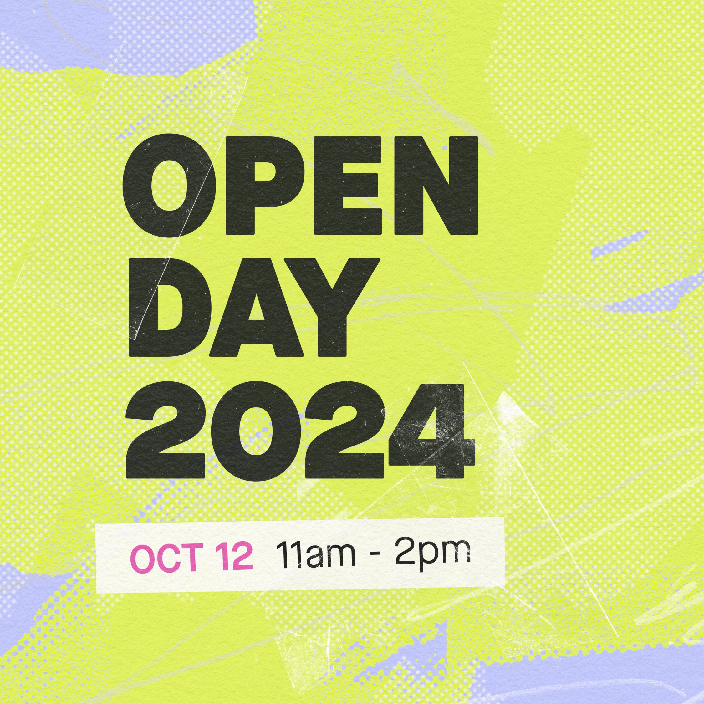 Open Day – Sat 12th October – 11am-2pm