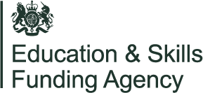 Logo for UK Government Education and Skills Funding Agency