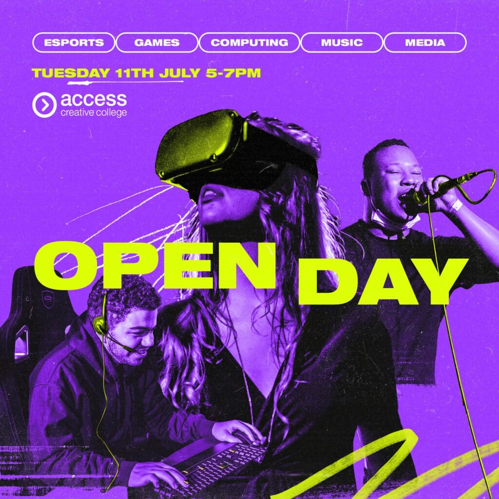 London Open Day 11th July, 5pm7pm Access Creative