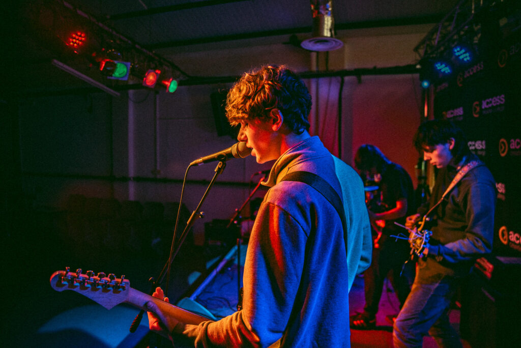 Band performing at ACC Birmingham