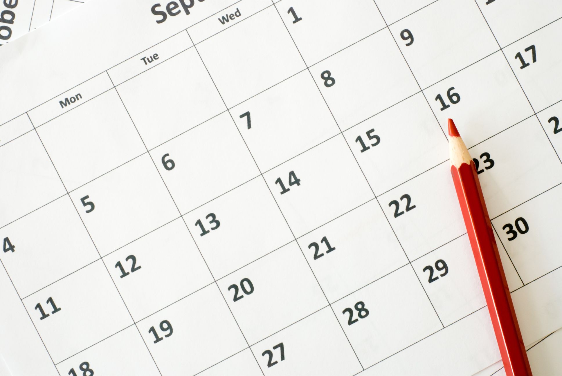 September calendar