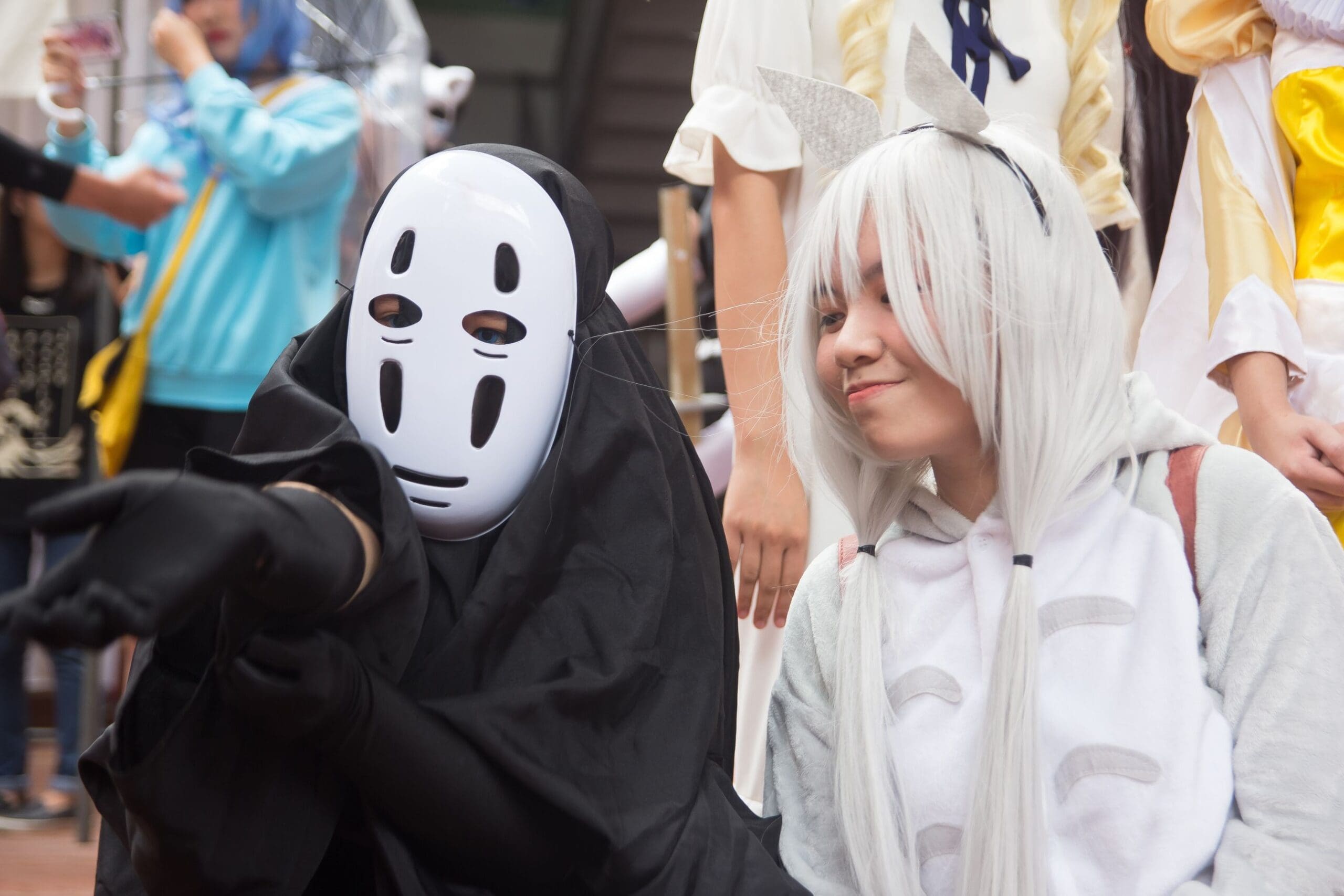 Cosplayers at Birmingham Anime and Games Con