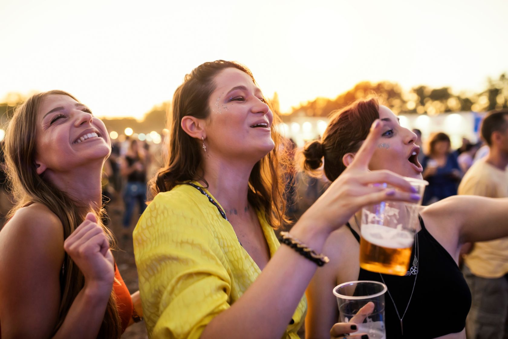 Girls at Gone Wild Festival, Exeter