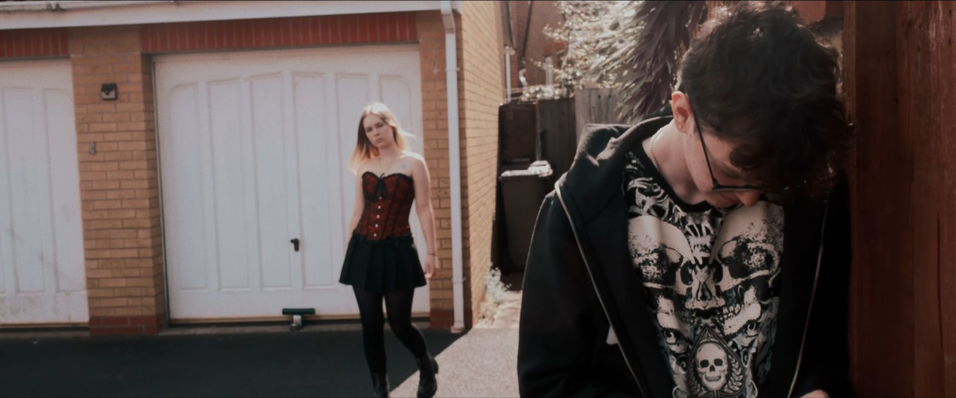 Screenshot of music video by Kat Chant